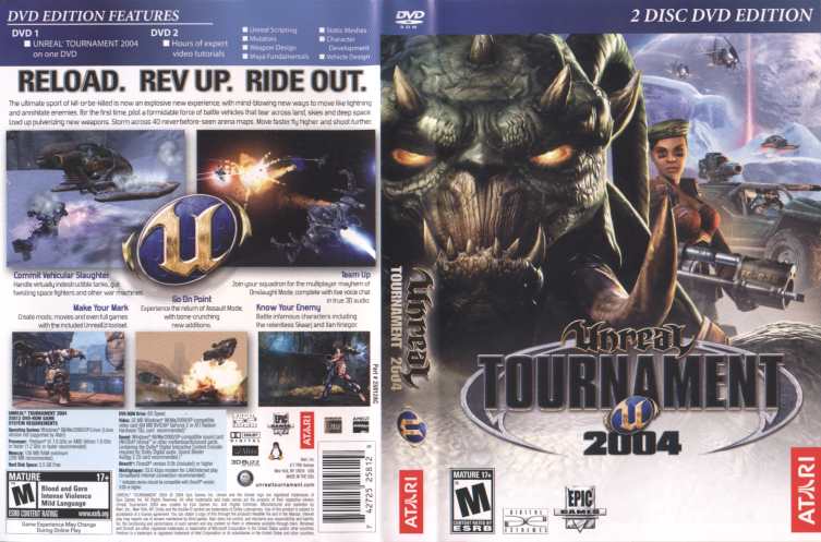 Unreal Tournament 04 Dvd