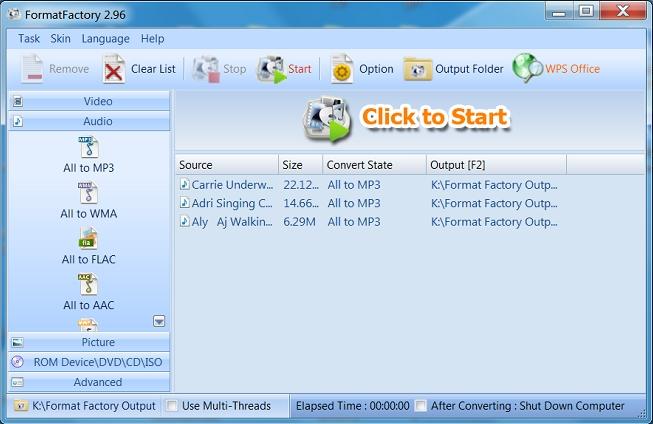 format factory converter free download