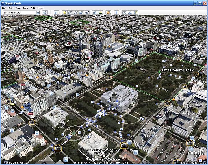 download google earth realtime street view