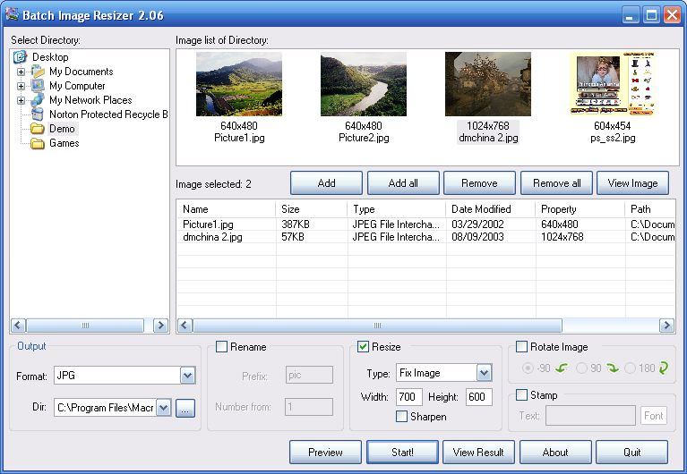 free windows batch image resizer