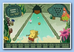 download free spongebob bowling game