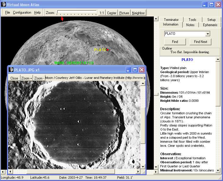 lunar 100 virtual moon atlas